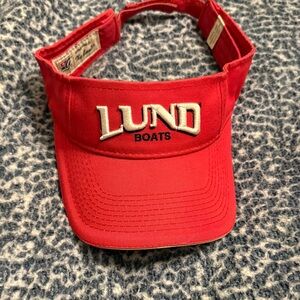 Men’s Lund Boats Red Visor